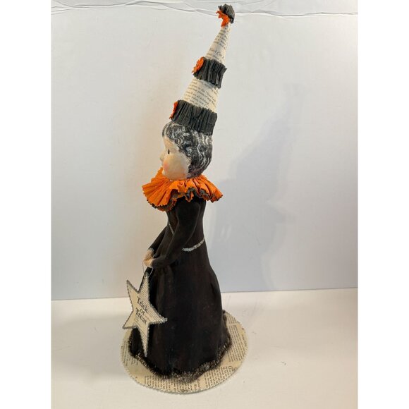 Dee Foust for Bethany Lowe Halloween Trick Or Treat Party Witch 18" Tall - Picture 7 of 12